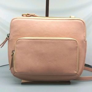 Joy Susan barely pink mini convertible crossbody